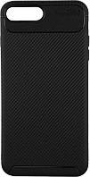 Чехол-накладка Ipaky Carbon Fiber Series/Soft TPU Case Apple iPhone 7 Plus/8 Plus Brown
