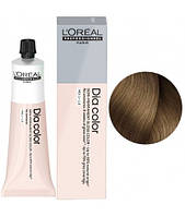 Безаміачний напівперманентний барвник L'Oreal Professionnel Dia Color 8 Блондин світлий 60 мл
