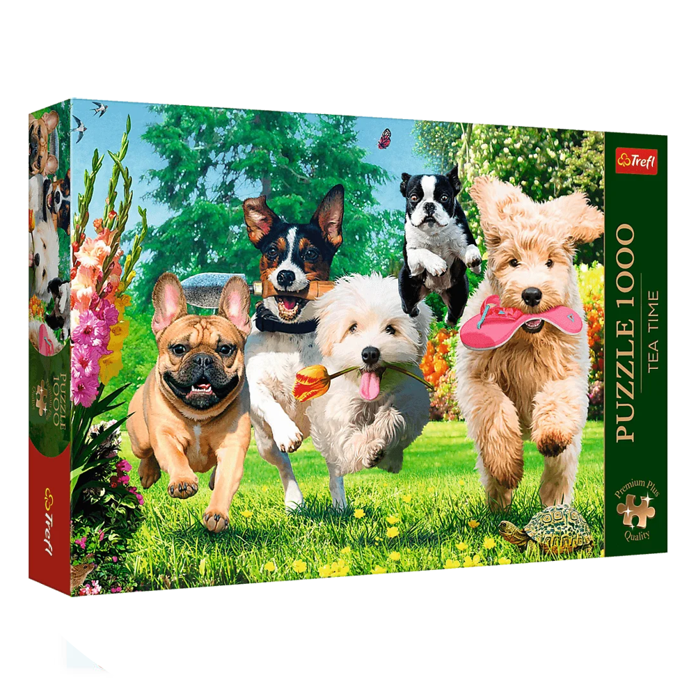 Пазл "Час чаювання: Вони наближаються" 1000 елементів Trefl Premium Plus Quality (5900511108002), фото 1