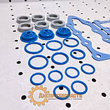 Ремкомплект гідророзподільника Р-80-3/1-222 ЮМЗ, МТЗ нового зразка (силікон), фото 4