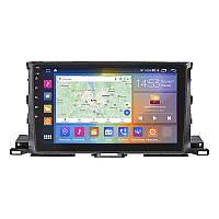 Штатная магнитола Lesko для Toyota Highlander III U50 2013-2016 экран 10 4/64Gb CarPlay 4G Wi-Fi GPS Prime