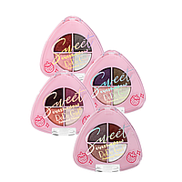 Набор палеток теней 4 оттенка DoDo Girl Sweet Basic Eyeshadow D3288 (4 шт в ассортименте)