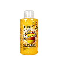 Гель для душа с блестками Soika Shower Lemonade "Освежающий апельсин" 300 мл