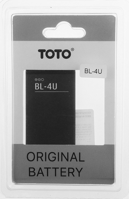 Аккумулятор TOTO BL-4U for Nokia 8800 Arte1000 mAh
