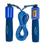 Скакалка швидкісна з лічильником стрибків Fengshu WS-952C 2.8 м, фото 2