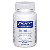 Селен селенометионин Pure Encapsulations (Selenium Selenomethionine) 180 капсул