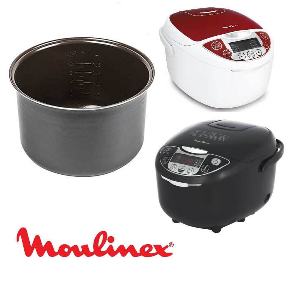 Чаша з керамічним покриттям для мультиварки Moulinex FUZZY LOGIC MK708832 (SS-994455)