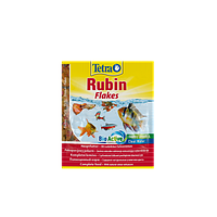 Корм Tetra Rubin Flakes для аквариумных рыбок, для окраски, 12 г (хлопья)