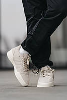 Модные замшевые серые мужские кроссовки Adidas forum деми, удобные кроссы адидас на толстой подошве для мужчин