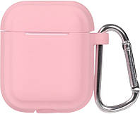 Кейс TOTO Plain Cover With Stripe Style Case AirPods Pink