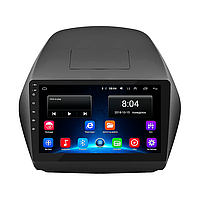 Штатная магнитола Lesko для Hyundai Tucson II 2009-2015 экран 10 2/32Gb Wi-Fi GPS Base YTR