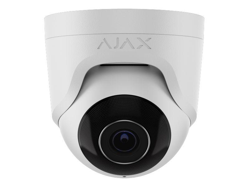 Камера відеоспостереження Ajax TurretCam біла (5 Мп/2.8мм), відеокамера з датчиком руху