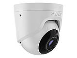 Камера відеоспостереження Ajax TurretCam біла (5 Мп/2.8мм), відеокамера з датчиком руху, фото 2