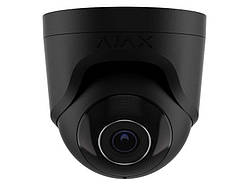 Відеокамера стеження Ajax TurretCam чорна (5 Мп/4мм), камера відеоспостереження з датчиком руху