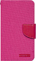 Чохол-книжка Goospery Canvas Diary Universal 4.0'-4.5' Hot Pink