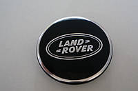 Колпачок на литые диски Land Rover / черный с кольцом 47x62 mm (1 шт) RRJ500030