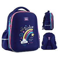 Рюкзак GoPack Education полукаркасный Cute Rainbow