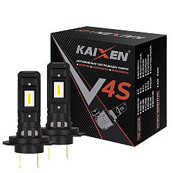 Світлодіодні лампи без дротів H7 KAIXEN V4S 6000K