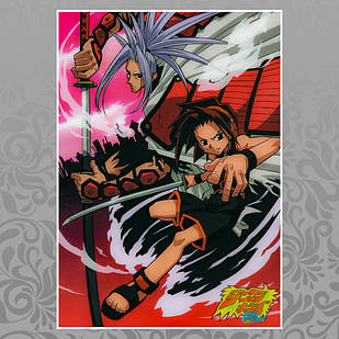 Плакат А4 Аніме Shaman King / Король Шаман