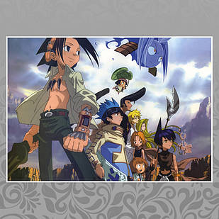 Плакат А4 Аніме Shaman King / Король Шаман 003