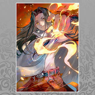 Плакат А3 Аніме Shaman King / Король Шаман 005