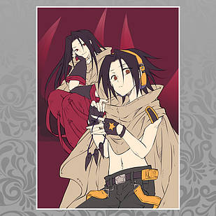 Плакат А3 Аніме Shaman King / Король Шаман 006