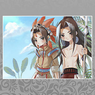 Плакат А3 Аніме Shaman King / Король Шаман 008