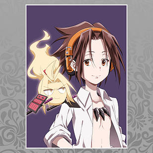 Плакат А3 Аніме Shaman King / Король Шаман 015