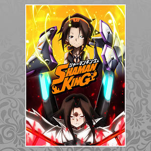Плакат А3 Аніме Shaman King / Король Шаман 016
