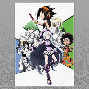 Плакат А3 Аніме Shaman King / Король Шаман 017