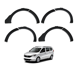 Накладки на арки Dacia Lodgy 2012+ ABS-пластик