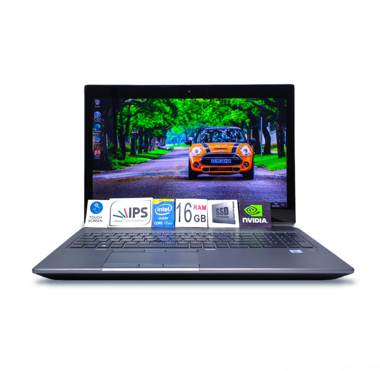 Графічна станція HP Zbook 15 G6 15.6" 4K IPS Touch Core i7-9850H 16GB SSD 512GB NVIDIA Quadro T2000 4GB