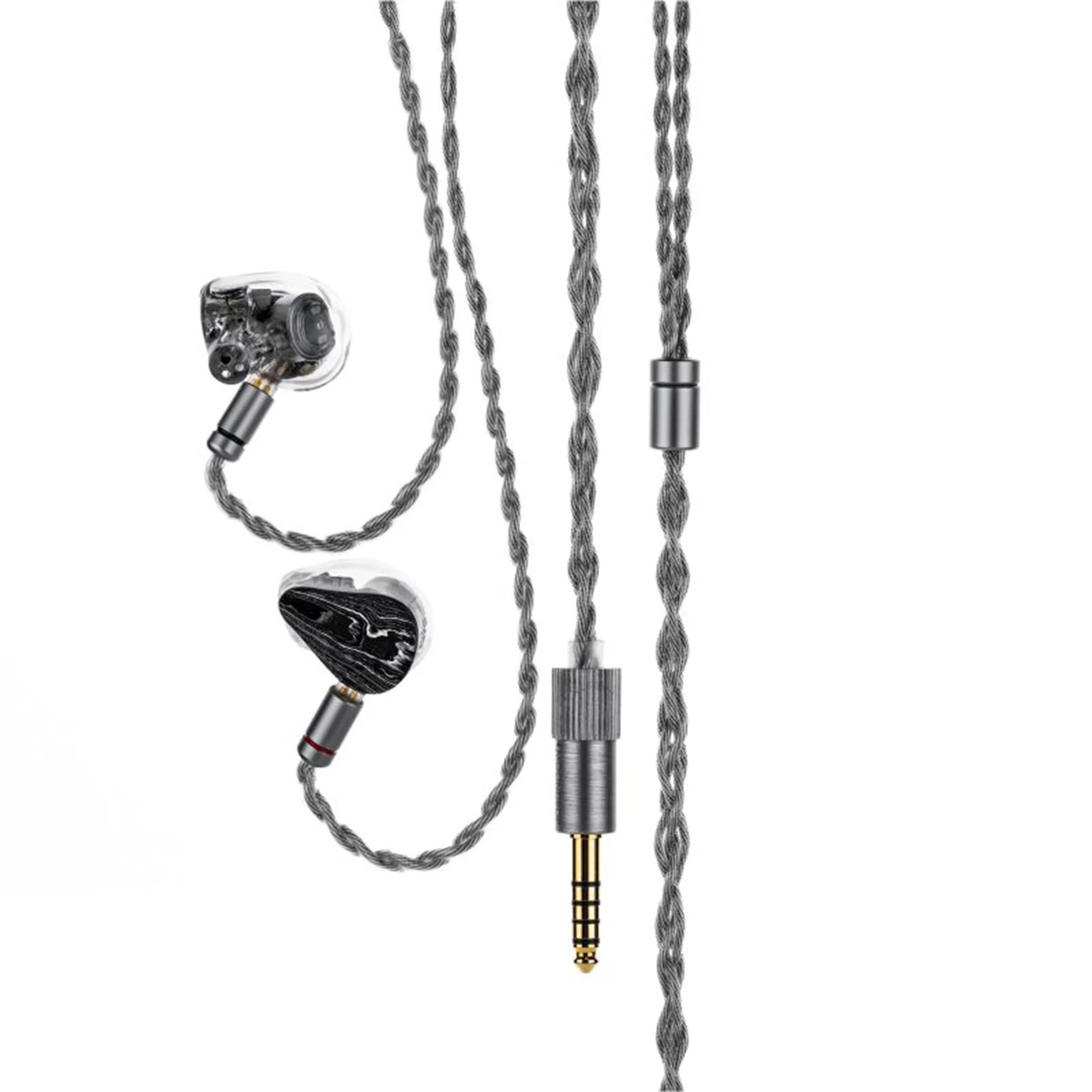 ⇒ Moondrop Dark Saber - гібридні In-ear Monitors навушники 2DD+8BA Hybrid
