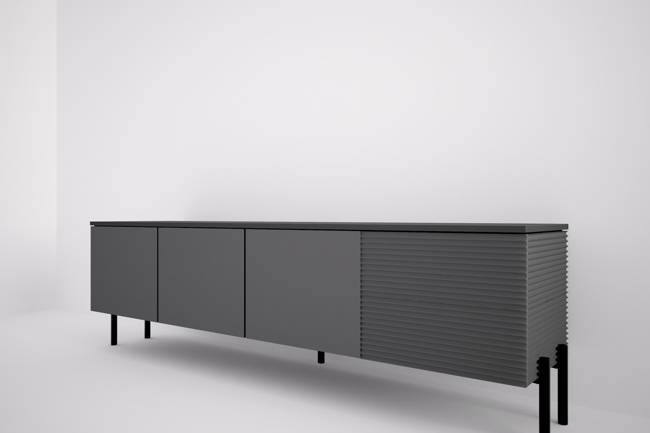 Тумба під телевізор сучасні тумби під тв стіл столик тумбочка комод для телевізора у вітальню Грей 2040х380х465 мм