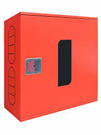 Шафа пожежна LEVMETAL ШП-НС 60/60 (RAL 3020) (навісна, із задньою стінкою, червона, 600х600х230 мм)