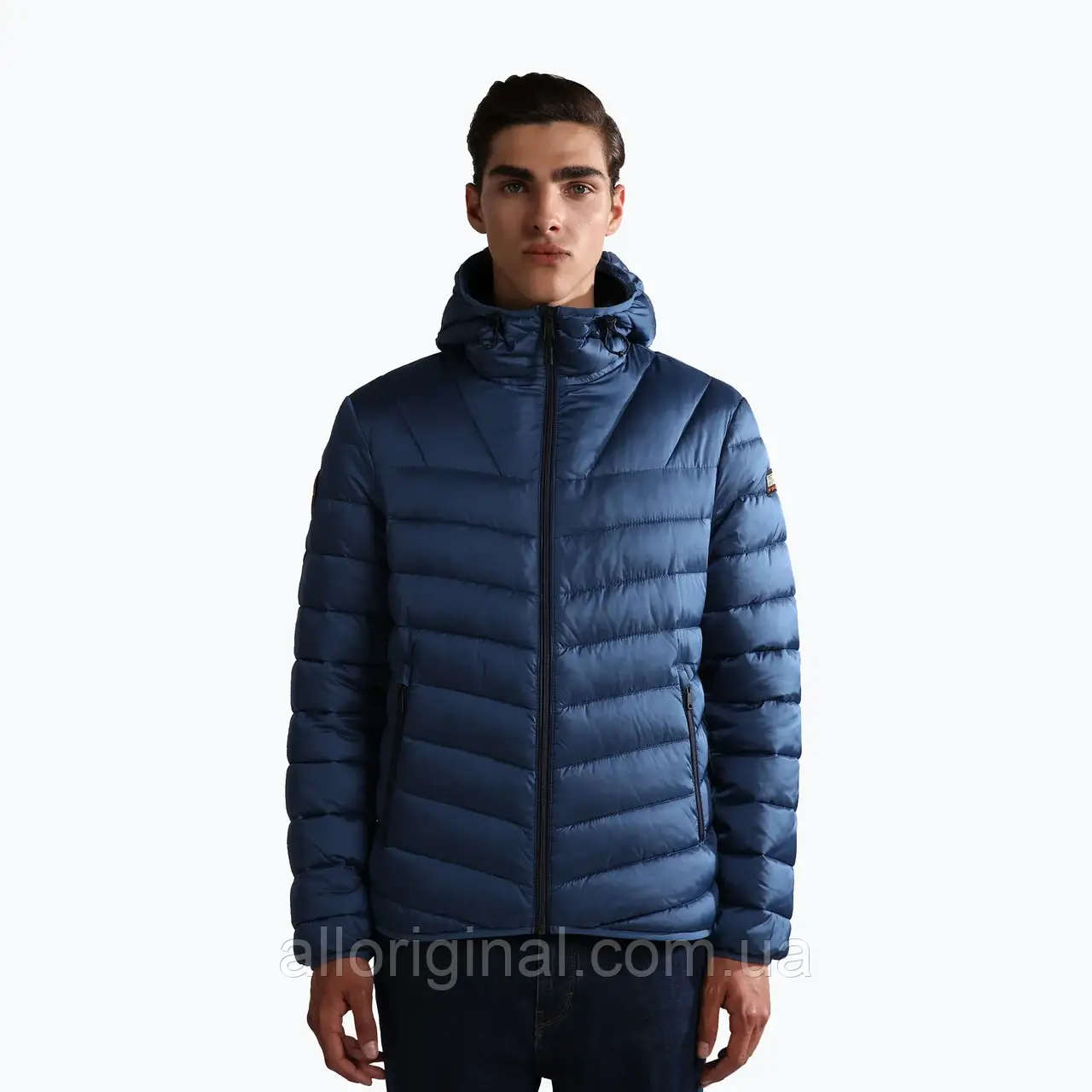 AllOriginal com ua Пуховик чоловічий Napapijri NP0A4GJO azul РОЗМІРИ ЗАПИТУЙТЕ
