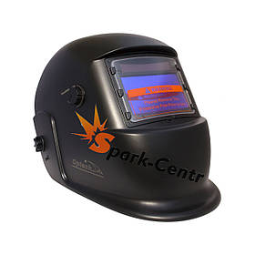 Зварювальна маска хамелеон Optech S777B Black (4 сенсори)