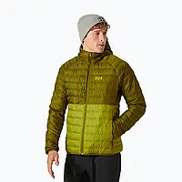 Urbanshop com ua Чоловічий пуховик Helly Hansen Banff з капюшоном утеплювач яскравий мох РОЗМІРИ ЗАПИТУЙТЕ