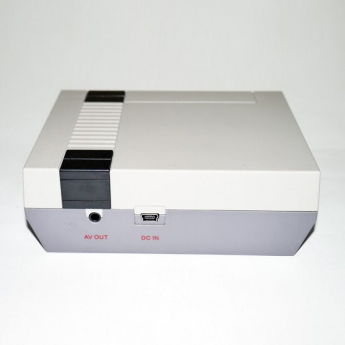 Игровая приставка Mini NES + 620 игр консоль с джойстиками Серая - фото 4 - id-p2169542035