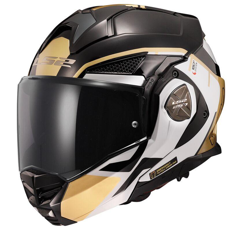 Мотошолом LS2 FF901 Advant X Metryk Black Gold