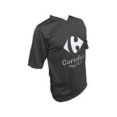 Футбольна Футболка  Carrefour  Чорна З Номерами - L ( 165-185см)