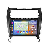Штатная магнитола Lesko для Toyota Camry USA VII V55 2011-2015 экран 10 2/32Gb CarPlay 4G Wi-Fi GPS Prime