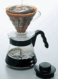 Набір пуровер для заварювання кави Hario V60 02 Pour Over Kit на 1-4 чашки, фото 3