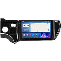 Штатная магнитола Lesko для Toyota Aqua I 2011-2014 экран 9 4/64Gb CarPlay 4G Wi-Fi GPS Prime YTR