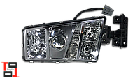 Фара головного света р/управление с квадратным разъемом good RH Volvo FM12, FH12 e-mark 20713719