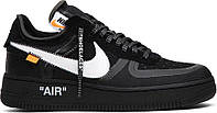 Кроссовки Nike Off-White x Air Force 1 Low 'Black' AO4606-001