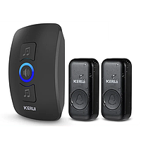 Дверной звонок беспроводной с 2 передатчиками KERUI M525 433Mhz Код:MS05