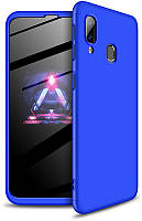 Чехол-накладка GKK 3 in 1 Hard PC Case Samsung Galaxy A40 Blue