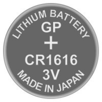 Бат. дисковые gp cr1616-U5 Lithium, cr1616, 3V - фото 1 - id-p358285574