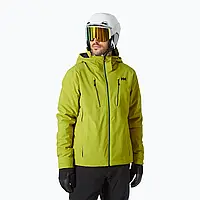 Urbanshop com ua Чоловіча гірськолижна куртка Helly Hansen Alpha 4.0 яскравий мох РОЗМІРИ ЗАПИТУЙТЕ